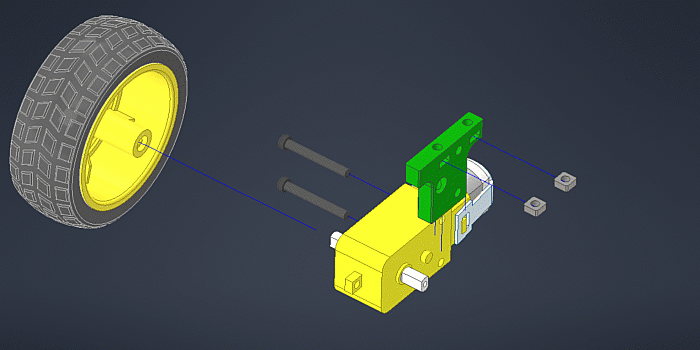 Wheel Assembly Animation